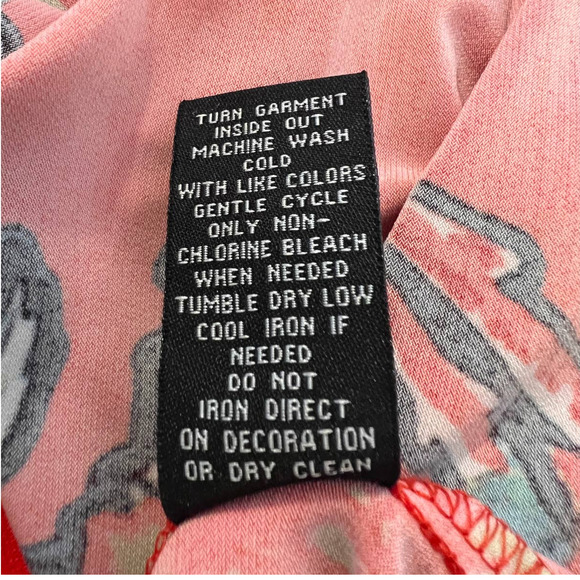 Premise Sleeveless Dress in Red w/Multicolored Floral Design Size Medium Petite - Picture 6 of 6